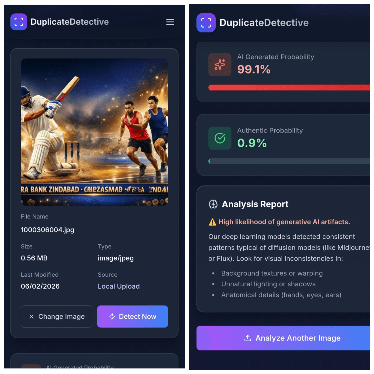 AI Detection Subject